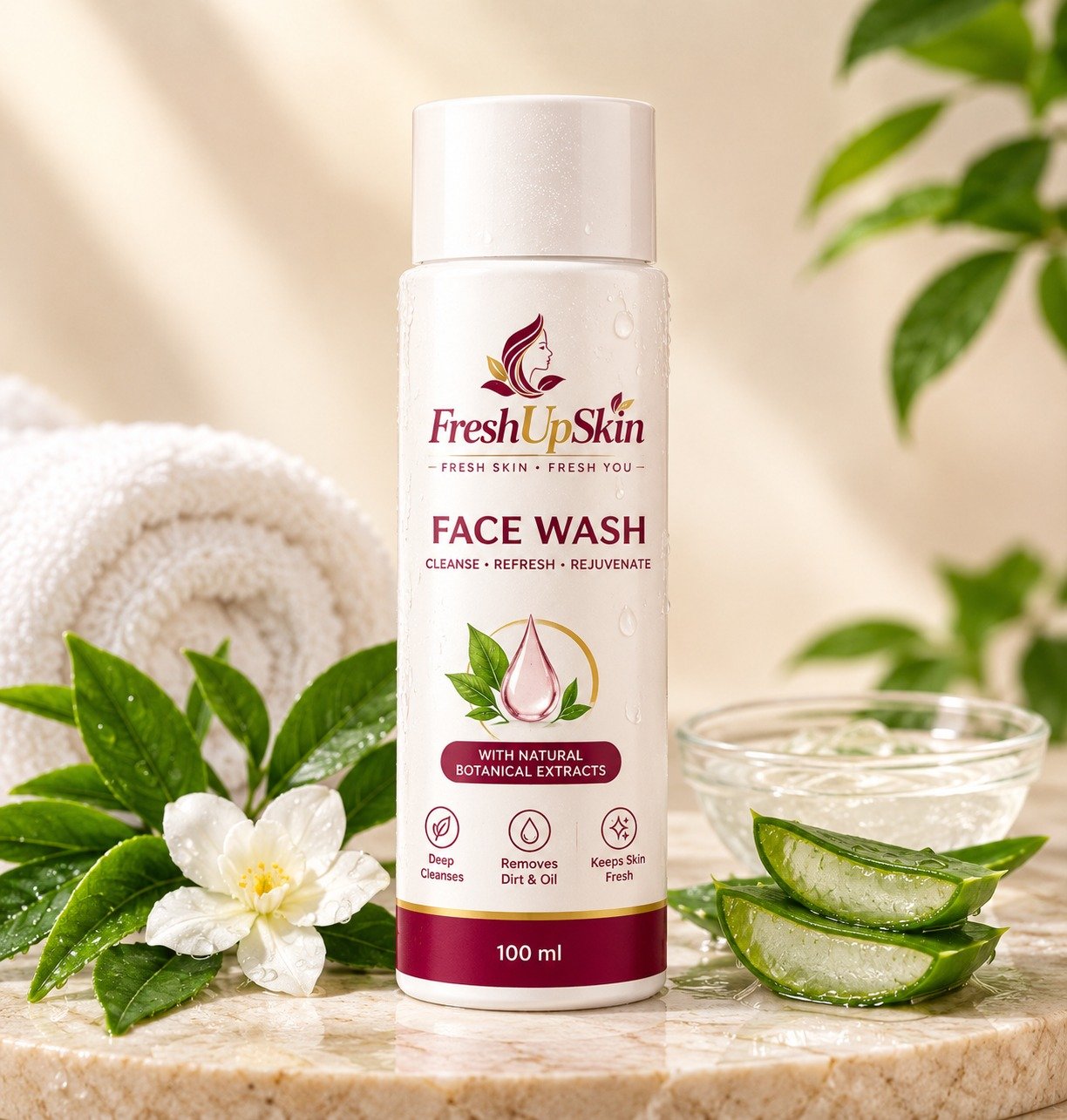 FreshUpSkin Face Wash